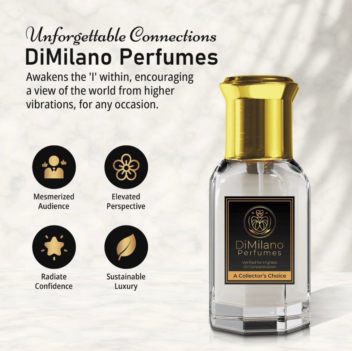 DiMilano Musk Tahara Concentrated Perfume Oil – 25 ml Dipstick