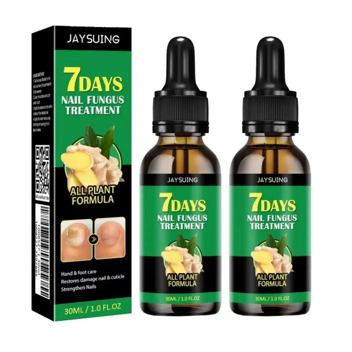 Ginger Nail Care Serum Oil – 2-Pack