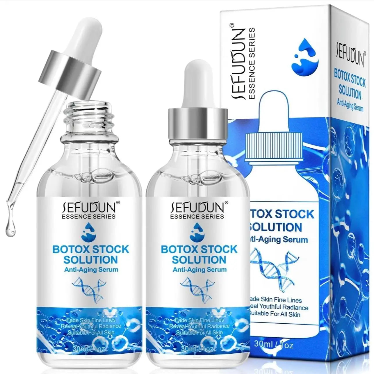 Hyaluronic Acid Facial Serum – 2-Pack, 30 mL Each