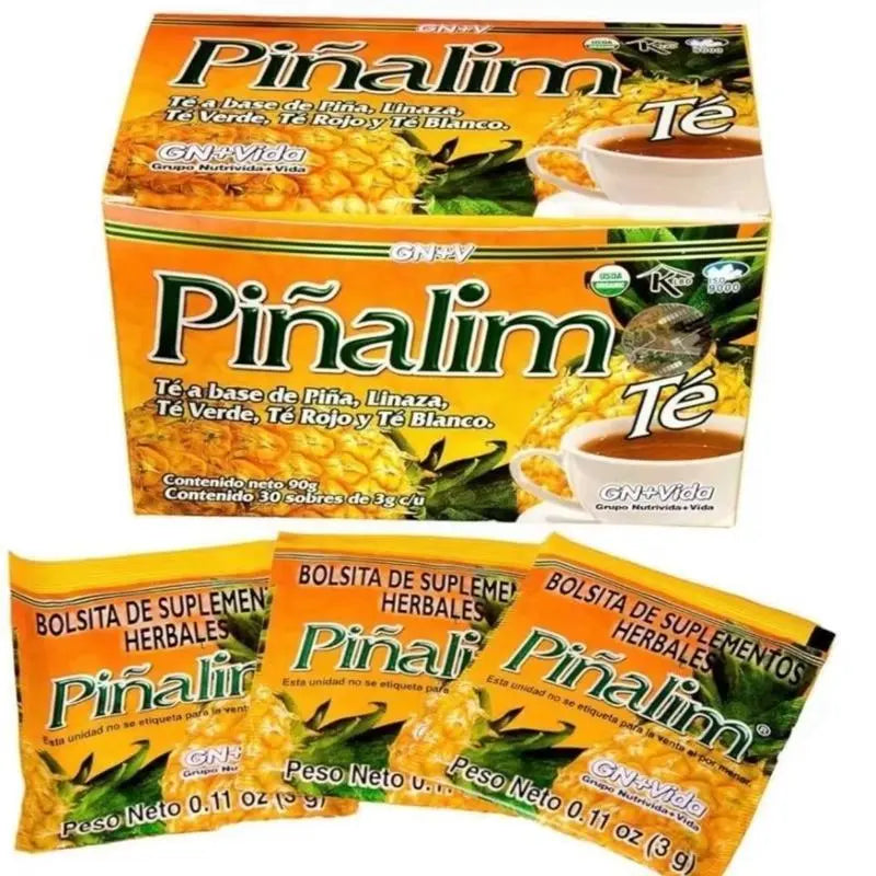 Piñalim Pineapple Herbal Tea – Thailand Version, 30 Sachets