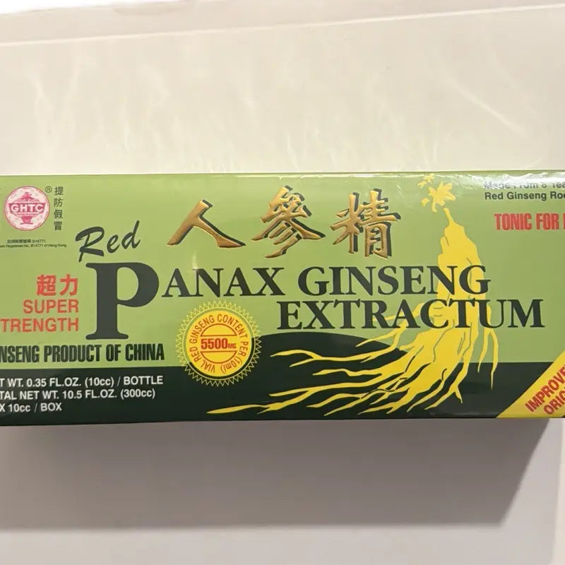 Red Panax Ginseng Extractum – 30 Vials
